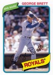 2012 Topps Heritage George Brett